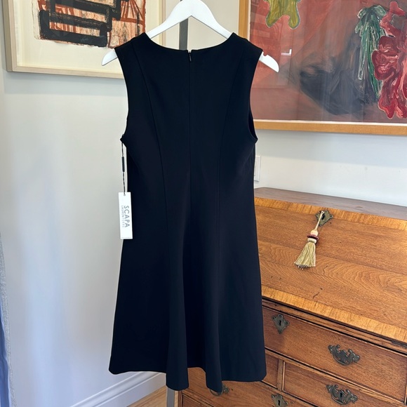 SCAPA By Lauren Perre 5966 Dress with Button Detail - Picture 3 of 4